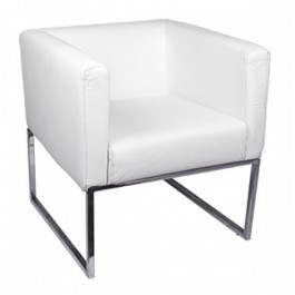 Poltrona Real, Base Cromada